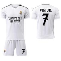 2024-25 Real Madrid namų marškinėliai #9Mbappé #7 Vinícius #8 Kroos #5 Bellingham Futbolo marškinėliai 16