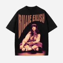 2026 Summer Fashion Merchandise of Singer BILLIE EILISH - Men's and Women's American High Street  T-Shirts ,New Women's Tshir... S įvairiaspalvis