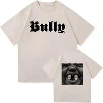 Kanye West Ye BULLY Album Tshirt Summer Unisexs and Womens Cotton Clothing Hip Hop Fashion Oversize Short Sleeve Top Streetwear L
