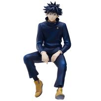 Anime JJK Figure Fushiguro Megumi Sitting pose action Figure Okkotsu Yuta figure PVC Model Collection Anime Figure Toy Fans Gift 15CM