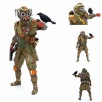 24CM Apex legends Wraith / Bloodhound PVC Figure Collectible Model Toy without box žalia
