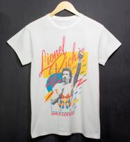 Vintažinis Lionel Richie dainininko dovana gerbėjams Balta S5XL marškinėliai BB136 Unisex marškinėliai M
