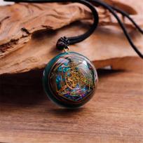 Fashion Womens Inner Balance Metatron Orgonite Necklace High Quality Handmade Yoga Jewelry