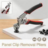 Professional Car Clip Removal Pliers Auto Panel Disassembly Tool Fastener Remover Portable Vehicle Repair Pliers For Plastic Clip Nut And Interior Pan raudona