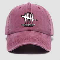 Deads By Daylight Cosplay Baseball Cap Vintage Style Washed Soft Top Denim Hat Men Women Adjustable Sports Dad Hats Adjustable