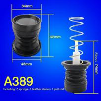 Universal Rubber Washing Machine Water Drain Valve Plug Water Sealing Rubber Pad Drain Valve Spring Fittings