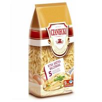 Makaron Czaniecki 5 kiaušinių trumpa siūlinė valcuota 250g