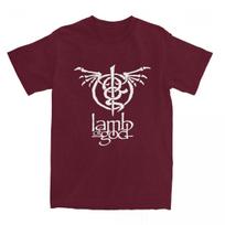 Lamb Of God Marškinėliai Vyriški Heavy Metal Grupės Klasikiniai 100% Medvilniniai Marškinėliai Vasariniai Apvaliu Kaklu Harajuku Marškinėliai Individualūs Didelio Dydžio Viršutiniai Drabužiai S bordinė