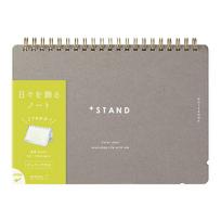 DESIGNPHIL Midori Notebook A5 with Stand, Plain, Model 13807006
