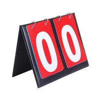 Multipurpose Table Scoreboard Removable Score Keeper Score Board for Basketball raudona