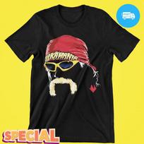 Hulk Hogan Big Face Hulkamania WWF WWE WCW Premium Blend Graphic T-ShirtSALE Unisex T-Shirt S