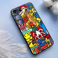 Menininko K-H-haring telefono dėklas, skirtas Samsung S25 Ultra S24 S23 S 22 S21 S20 Plus S23 S24 Fe Galaxy A54 A53 A34 A25 A16 A14 A13 Dangtelis Samsung S24