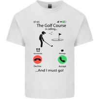 Golfas šaukia Golferis Golfo žaidimas Juokingi Vyriški Medvilniniai Marškinėliai Top Unisex Marškinėliai XL