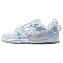 Nike x SUSAN FANG Dunk Synthetic Leather Skateboard Shoes Women's Light Blue HV8575-100 42