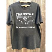 Turnstile Band's Uninterrupted Feeling T-shirt Charcoal Gray Replica T-shirt Daily Outdoor Men's and Women's Fan Printed T-shirt S juoda
