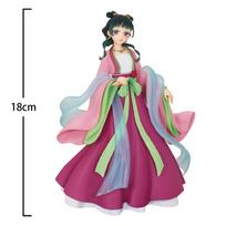 Anime Maomao vaistininkės figūrėlė Anime mergaitės Maomao figūrėlė Maomao veiksmo figūrėlė Stovintis modelis Lėlės žaislai Gimtadienio Kalėdinės dovanos 18cm