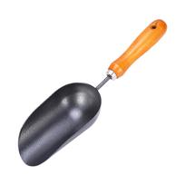 Portable Soil Spoon Home Gardening Tool Plant Hand Trowel with Smooth Wood Handle for Easy Digging in Gardens 1