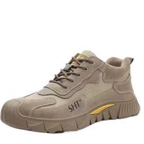 Men's Shoes with Anti Smashing, Anti Piercing, Breathable, Anti Odor, Casual and Wear-resistant Construction Site Work Shoes 37