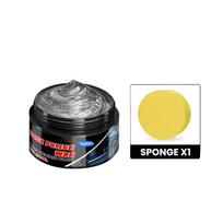Car Interior Renovation Polish Wax Black Gloss Restorer For Plastic Rubber Leather Surfaces 30ml juoda