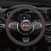 Odinis automobilio vairo užvalkalas Fiat Tipo 500x Scudo 2017-2022 2023 Užvalkalai Užvalkalams Automobilio interjeras Fiat Dobio Aksesuarai