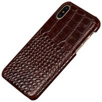 Retro krokodilo rašto karvės odos dėklas iPhone 17 Pro Max Air 17 16 15 14 Plus 13 Pro 12 11 mobiliajam telefonui, kietas korpusas iPhone 14
