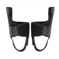 1 pora Hallux Valgus breketų koregavimo pedikiūro kojinių tiesinimo didžiojo piršto atskyrimo įtvaro korekcijos sistemos prietaisas pėdų priežiūrai 1 pair juoda