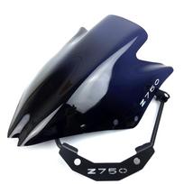 Motociklų priekiniai stiklai, vėjo deflektoriai, priekinis stiklas tinka Kawasaki Z750 Z750R Z750 2007 2008 2009 2010 2011 2012