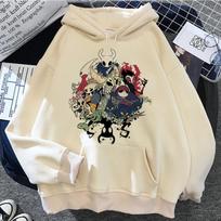 Hollow Knight Spaudinio Gobtuvėlis Vyrams/Moterims y2k Atsitiktiniai Mados Marškinėliai Su Gobtuvu Ilgomis Rankovėmis Megztiniai Be Užtrauktuko Dydžio Unisex Drabužiai S