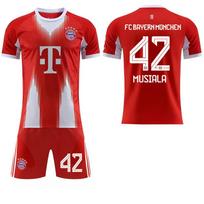 2025-26 Bayern namų marškinėliai #9 Kane #10 Musiala Futbolo marškinėliai XL