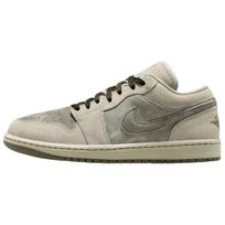 Jordan Air  1 SE APLA Comfortable Fit Low Top Retro Basketball Shoes Women sneakers Light-Gray IR7327-304 36.5 beige
