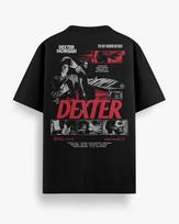 Klasikinės TV serialo Dexter spaudinio marškinėliai Laisvalaikio medvilniniai retro marškinėliai Vyriška mada Oversized gatvės apranga Unisex - Vyriški vasaros ... S įvairiaspalvis