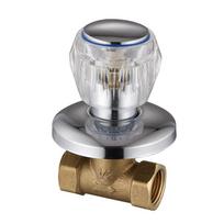1 vnt. Varinis vonios maišytuvo ventilis 1/2'' 3/4'' Vonios dušo šalto vandens maišytuvo ventilis Viena rankena Paslėptas kampinis ventilis Priedas