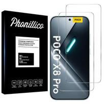 Tempered Glass for Xiaomi Poco X8 Pro 5G [Pack 2] Screen Protector Film Phonillico®