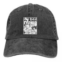 Pure Color Cowboy Hats Manga Women's Hat Sun Visor Baseball Caps Chainsaw Man Anime Peaked Trucker Dad Hat Adjustable imbieras