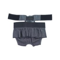 Corgi Teddy Pet Bitch Pants Anti-Harassment Dog Aunt Pants Denim Ruffle Bitch Panties M džinsinio mėlyna spalva