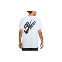Nike Dri-Fit Giannis Logo Print Sports Casual Quick-Drying Knit Short Sleeve T-Shirt Men Tops White FD0077-100 S