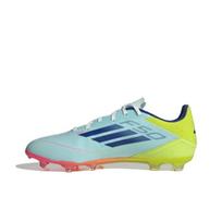 adidas F50 League FG Stellar Icon Pack Unisex Sportbačiai Beveik Mėlyni Pusiau Skaidrūs Mėlyni Pusiau Saulės Geltoni IH0191 44⅔