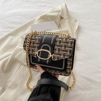 Fashion messenger bag beautiful small square bag niche design women's bag new trendy chain shoulder bag juoda