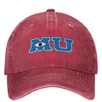 Monstrų Universitetas Logotipas Beisbolo Kepuraitė Bėgimui Hippie Dropshipping Trucker Tėčio Kepuraitė Unisex Moterims Klasikiniai Skydeliai nuo Saulės Snapback Kepuraitė One Size