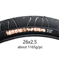 1 vnt. MAXXIS 26 Dviračio padanga HOOKWORM 26 Dviračio padanga DJ Purvo šokinėjimas Miesto gatvės bandymai 26er MTB Kalnų dviračio padanga Dviračio dalys 26"