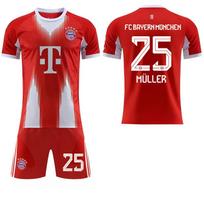 2025-26 Bayern namų marškinėliai #9 Kane #10 Musiala Futbolo marškinėliai 18