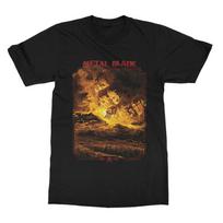 Metal Blade Records Kaukolės Kardai Spausdintas Medvilninis Marškinėlis Legendinė Sunkaus Metalo Plokštelė XL Jubiliejinis Unisex Trumpomis Rankovėmis Marškinėlis S