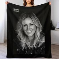 Helene Fischer pledas Elegantiškas šiltas pledas viešbučiui namams 102x76cm(40x30in)