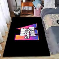 Grand Theft Auto Logotipo Kilimas Žaidėjams Tinka naudoti kaip neslystantis žaidimų kilimėlis svetainės ir miegamojo sofoms 40x60cm( 15x23in )