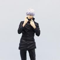 16CM Anime Jujutsu Kaisen Satoru Gojo Figure Interchangeable Head Model Toy Gift Collection Itadori Yuji Action Figure PVC