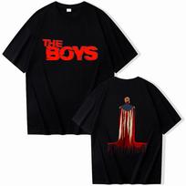 Naujas The Boys marškinėlis vyrams medvilninis moterims vintage trumpas marškinėlis oversized laisvalaikio The Homelander Billy Butcher klasikinis vyriškas viršus Streetw... S įvairiaspalvis