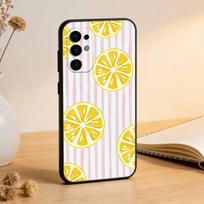 Lemon Phone Case For Samsung S25,S24,S21,S22,S23,S30,Ultra,S20,Plus,Fe,Soft Silicone Black Cover Samsung S20lite5G