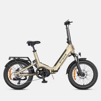 ENGWE L20 3.0 Pro Elektrinis dviratis 250W 100Nm Vidurio pavaros variklis, 48V 15Ah Baterija, 160KM Nuvažiuojamas atstumas, Hidrauliniai stabdžiai E-Dviratis 48V 15Ah auksas