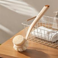 Long Handle Bath Brush Soft Mesh Sponge Back Brush Useful Shower Body Brush  Bathroom balta
