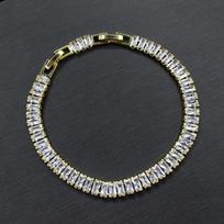 New Fashion Women's Light Luxury Design Zircon Necklace Earrings Set Wedding Accessories Festival Gifts